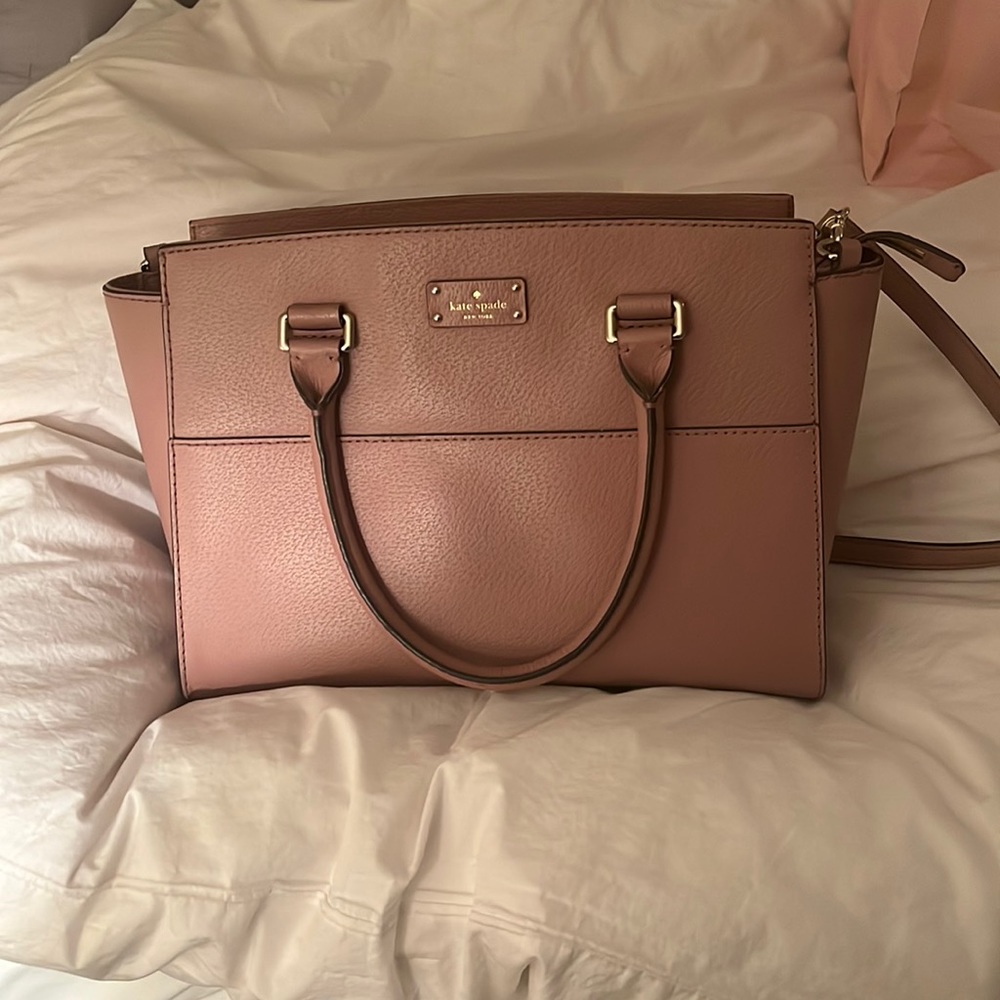 Kate spade purse mauve pink great condition